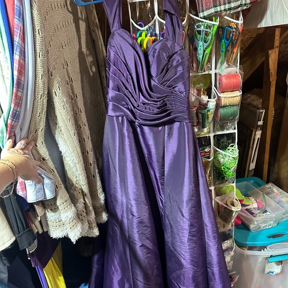 Wtoo Dresses & Skirts - WToo Purple Full Length Bridesmaid Gown